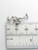 Heron sterling silver charm .925 Herons Birds charms size example
