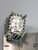Cot with a baby sterling silver charm .925 Newborn babies charms side view