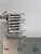 Cot with a baby sterling silver charm .925 Newborn babies charms size example