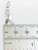 Charity ribbon sterling silver charm .925 Memory ribbons charms A1 detail
