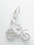 Motocross bike sterling silver charm .925 x 1 Dirt Motorbike charms image 6