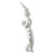 Basketball Player sterling silver charm .925 Basket Ball players