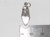 Shoe sterling silver charm .925 x 1 Ladies Ladys Shoes charms side view