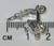 Opening Scooter Moped sterling silver charm .925 x 1 Scooters charms size example