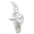 Viking Warrior sterling silver charm .925 Vikings charms