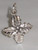 Holly sterling silver charm .925 x 1 Hollies Leaves Christmas charms additional view