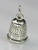 Thimble sterling silver charm .925 x 1 Thimbles and sewing charms size example