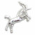 Unicorn sterling silver charm .925 Unicorns charms pendants