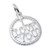 I Love You sterling silver charm .925 x 1 Loving charms A1