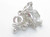 Baby elephant with dummy sterling silver charm .925 Cute charms additional view