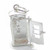 Opening Telephone Box sterling silver charm .925 Phone Boxes charms