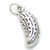 Cucumber Pickle Gherkin sterling silver charm .925 cucumbers charms