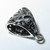 Bail sterling silver - Make a charm into a pendant .925 Pendants Bails B extra view