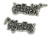 Music score sterling silver charm pendant .925 Musical notes charms additional view