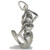 Mermaid sterling silver charm .925 Mermaids charms A4