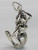 Mermaid sterling silver charm .925 x 1 Mermaids charms A4 additional view