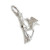Woodpecker sterling silver charm .925 Woodpeckers Wood Pecker charms