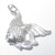 Goldfish sterling silver charm .925 x 1 Fishes Gold Fish charms additional view