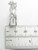 Staffordshire Bull Terrier Dog strlng silver charm pendant .925 Staffy side view