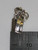 Birds in a bird box sterling silver charm .925 Birdbox charms size example