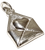 Love letter sterling silver charm .925 Loving Letters charms A1