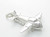 Aeroplane sterling silver charm .925 Planes and Airplane charms extra view