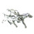 Mare and Foal sterling silver charm .925 Horse Horses charms