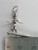 Surfer on board sterling silver charm .925 x 1 Surfing charms size example