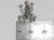 Frog Toad sterling silver charm .925 x 1 Toads Frogs charms detail
