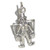 Dutch boy traditional sterling silver charm .925 x 1 Holland charms