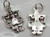 Dutch Lady sterling silver charm .925 Holland charms additional view