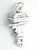 Outboard Motor sterling silver charm .925 x 1 Boat Engine charms image 6