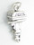 Outboard Motor sterling silver charm .925 Boat Engine charms alternate view