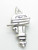 Outboard Motor sterling silver charm .925 x 1 Boat Engine charms image 7