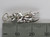 Pirate sterling silver charm .925 Pirates charms side view