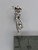 Pirate sterling silver charm .925 Pirates charms size example