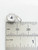 Birthday cake sterling silver SMALL charm .925 Birthdays Cakes charms size example