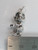 Pixie 2D sterling silver charm pendant .925 x 1 Pixies charms A1 side view