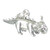 Chupacabra sterling silver charm .925 x 1 Chupacabras legendary charms