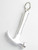 Claw hammer sterling silver charm .925 x 1 Hammers tools charms additional view