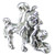 Dog carrying small boy sterling silver charm .925 Dogs Boys charms
