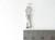 Moses sterling silver charm .925 Holy Bible Biblical charms side view