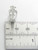 Gymnast on Parallel Bars sterling silver charm .925 Athletics charms side view