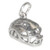 Lacrosse helmet sterling silver charm .925 x 1 Lacross charms