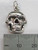 Skull sterling silver charm .925 x 1 Skulls and Horror charms detail