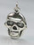 Skull sterling silver charm .925 Skulls and Horror charms additional view