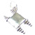 Scroll sterling silver charm .925 Scrolls Certificates Awards charms