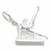 Athlete On Pomal Horse sterling silver charm .925 Athletics charms