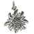 Edelweiss Flower sterling silver charm .925 Flowers charms
