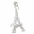 Eiffel Tower sterling silver charm .925 x 1 France French Landmark